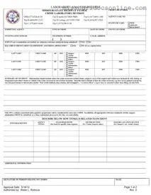 Blank Laboratory Analysis Request Missouri Form